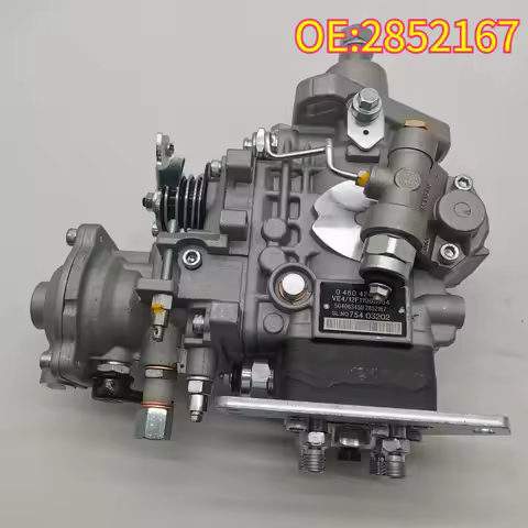 High quality New For 2852167 504068815 504222163 0460424304 Brandstofpomp Voor Case Loader 590sm Met Iveco 74kw Nef, Nieuwe Pomp