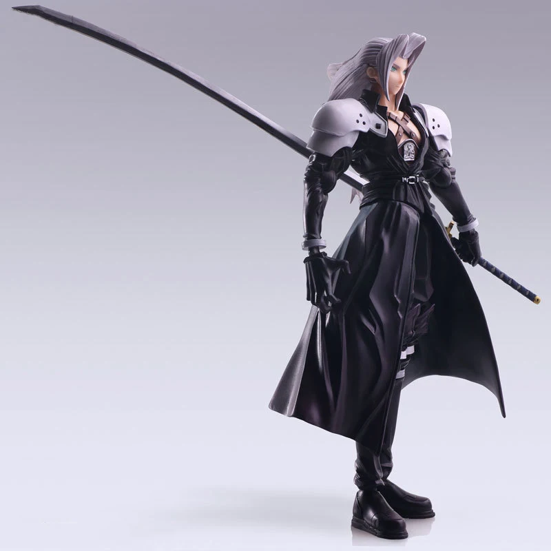 In Stock Genuine Original SQUARE ENIX Bring Arts Sephiroth Final Fantasy Action Anime Figure Collectible Model Dolls Ornament