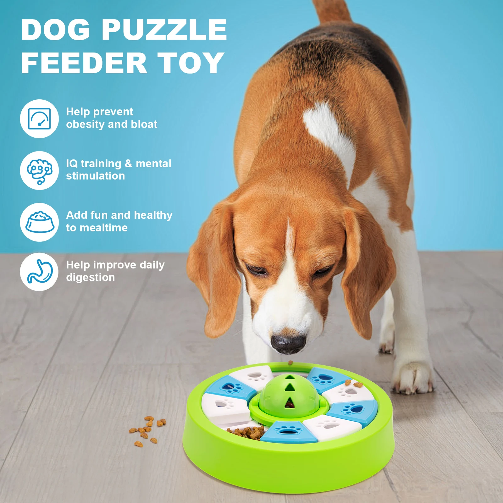 Dog Slow Feeder Bowl Cats Puzz - огляд і ціна Food Snacks Game