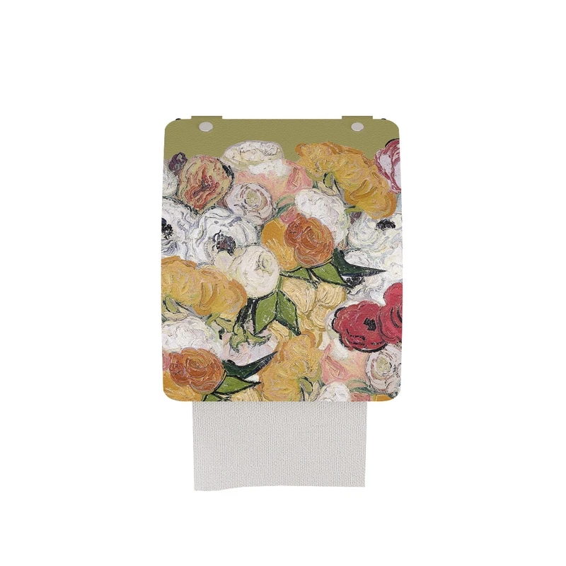

*Flower toilet roll holder roll box non-punching paper towels