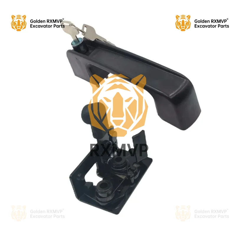 For Foton Lovol FR 60 65 85 XCMG 60 New Driver's Cabin Door Lock Outer Handle Lock Block Excavator Accessories