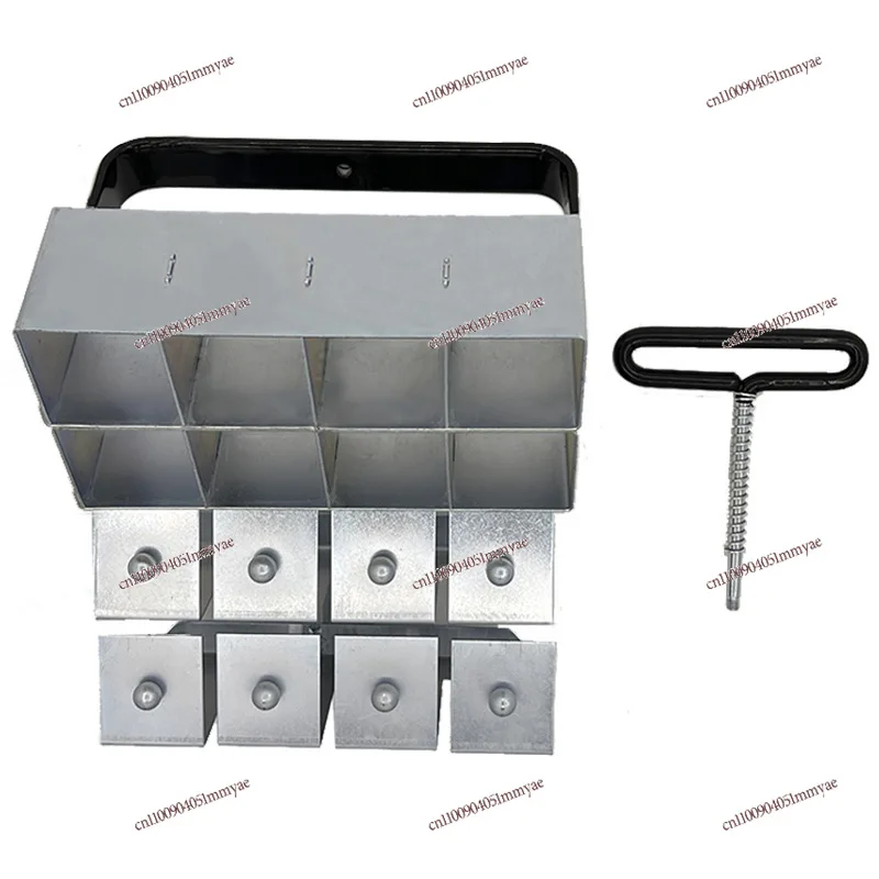 

Clod Maker, Manual Double Row 1 Out 8 Soil Blocker Garden Tool Garden Tool