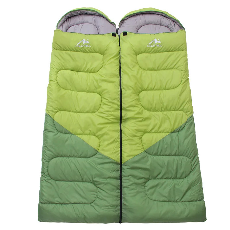 Outdoor Adult Warm Sleeping Bag Camping Camping Mountaineering Outing Indoor Lunch Break Sleeping Bag One Piece Dropshipping