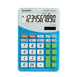 SHARP El-m332 Desktop 4 Color Cartoon Cute Solar ELM332 Children Scientific  Cute Calculator  Promotional