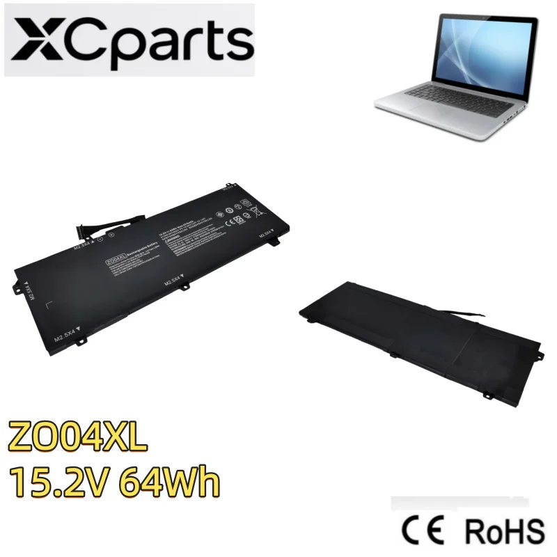 New 15.2V 64Wh ZO04XL Laptop Battery For HP ZBook Studio G3 G4 808396-421 808450-001 HSTNN-C02C HSTNN-C88C HSTNN-LB6W