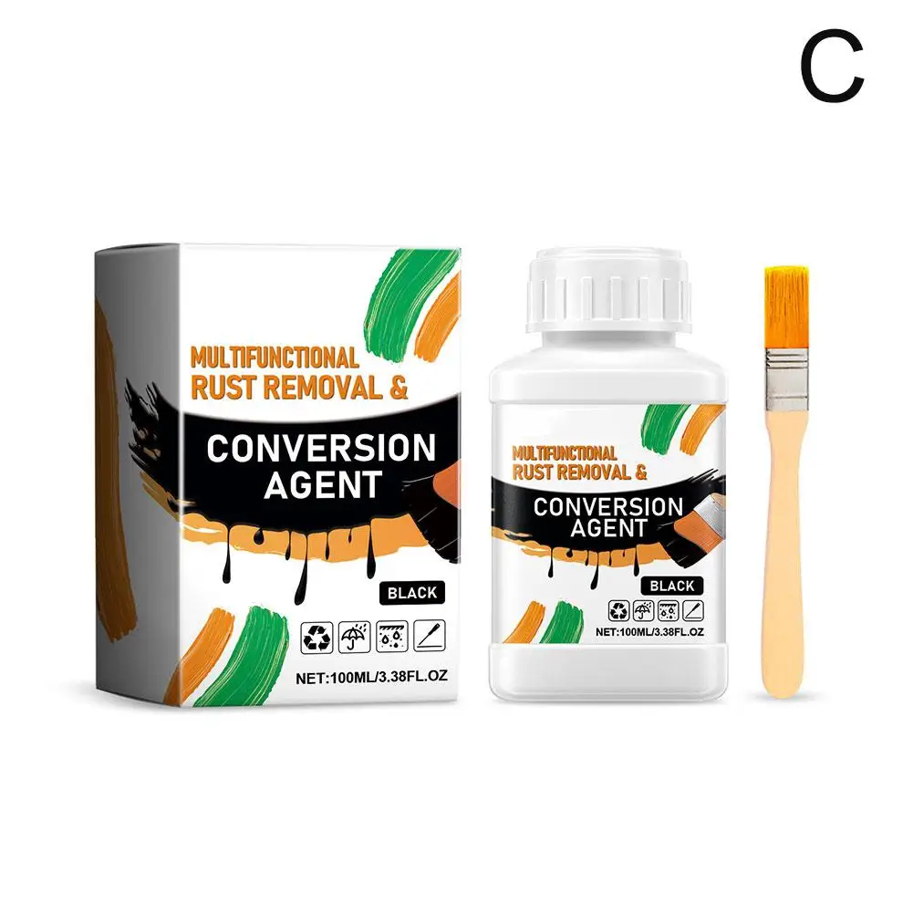Multi Functional Rust Removal Conversion Agent Rust Iron Prevention Accessories Cleaner Metal Removal Rust Door Surface Rus D7L1