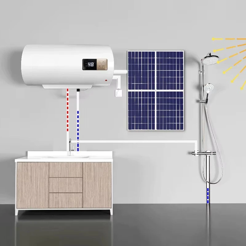 80L Hot Water Shower Solar Water Heater for Home and Hotel