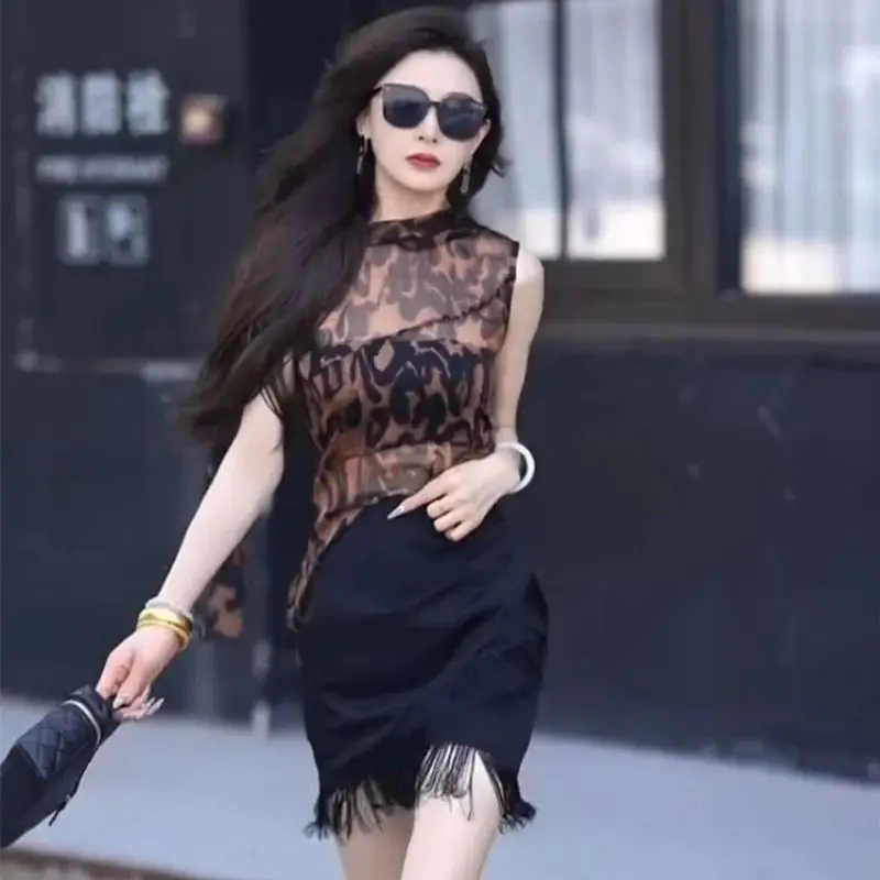 

New Elegant Tassel Mini Skirt Women High Waist Slim Pleated Solid Color Irregular Wrapped Hip Party Short Skirts Fashion Jupe