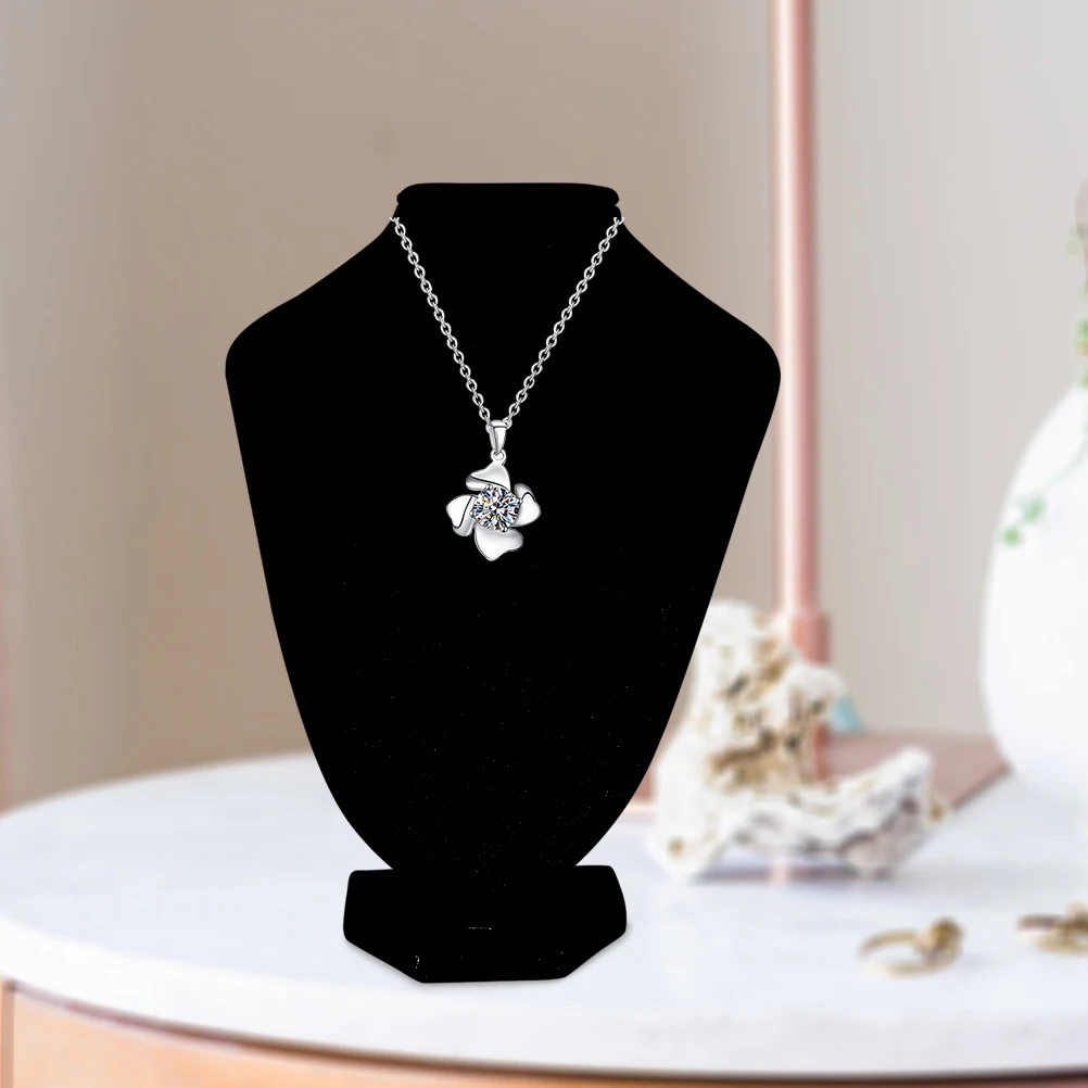 

Necklace Display Stand Large Mannequin Jewelry Organizer Bust Holder Small Props