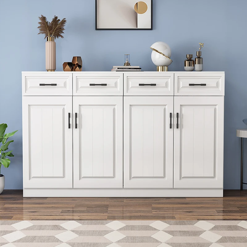 European side cabinet, locker with drawers, household sunscreen, moisture-proof shoe cabinet, sundries storage cabinet