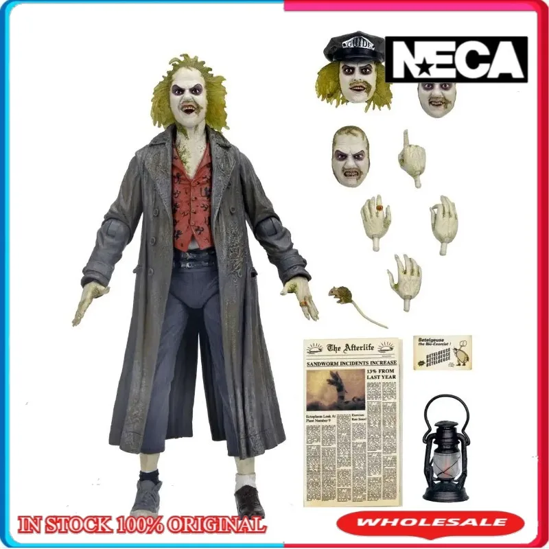 (Pre-Order) NECA Toys Beetlejuice 1988 Ultimate Action Figure Beetlejuice: Tour Guide The Bio-Exorcist 7