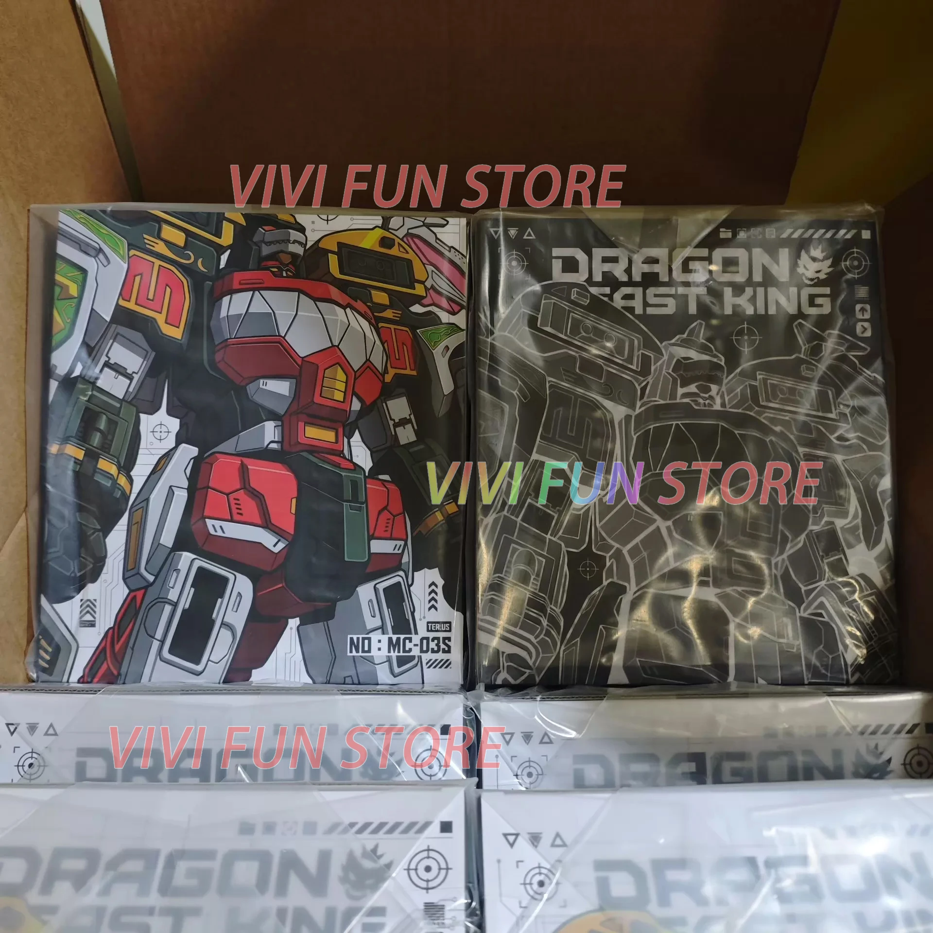 In Stock LUCKY CAT MC-03S DRAGOOZORD Dragon Caesar DINO MEGAZORD