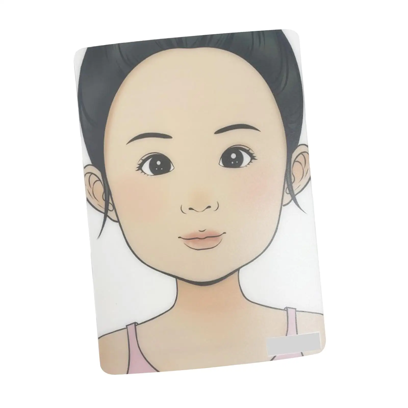 Makeup Painting Practice Template Creating Attractive Makeup Designs Makeup Artists A4 Size Painting Stencils Board for Kid