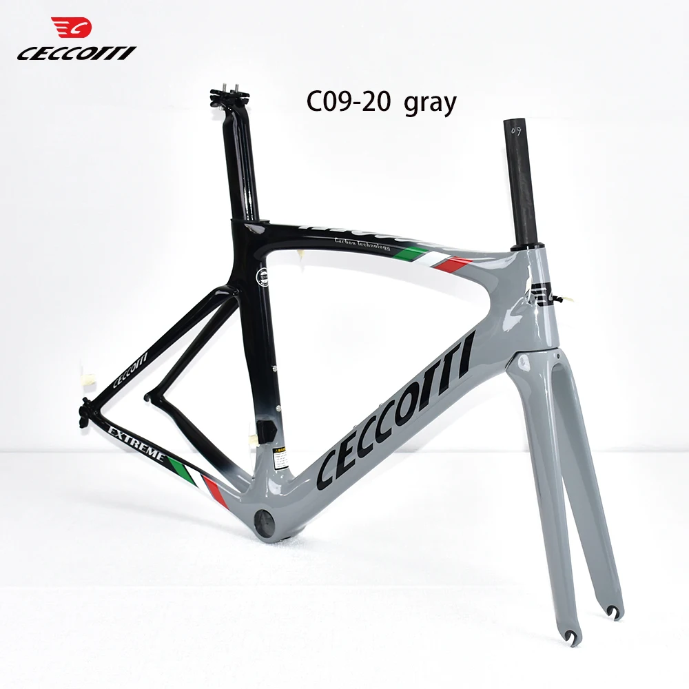 

NEW CECCOTTI Carbon Road Bicycle Frame Rim Brake Hot Selling Road Bike Frame Bottom Bracket BSA Carbon DIYFrameset DPD Shipping
