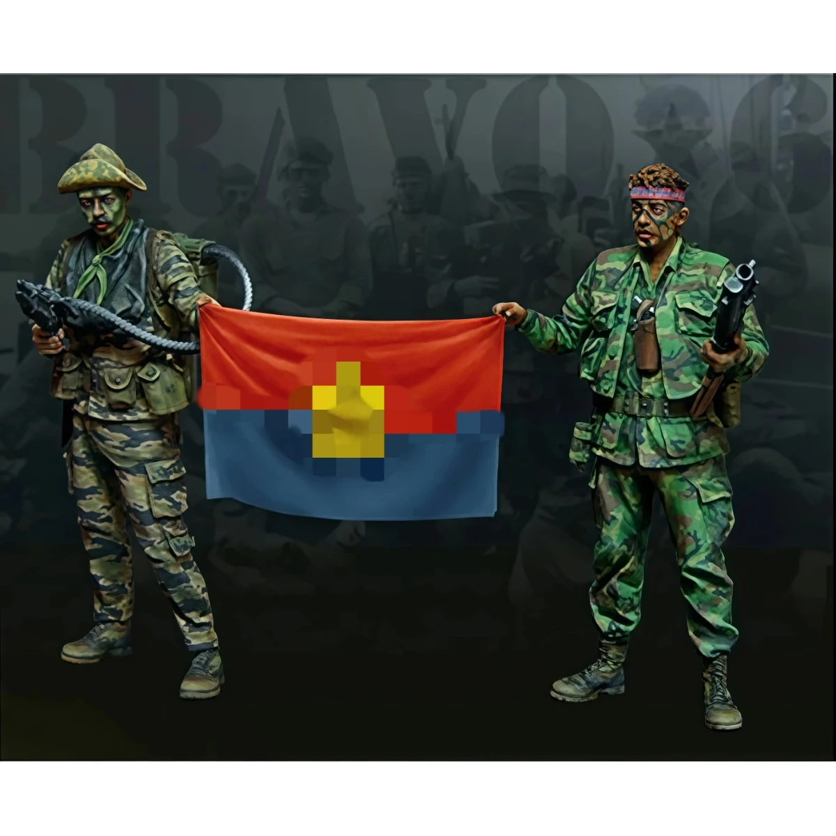 

1/35 resin figure unpainted model kit, military theme, US Navy SEALs, unassembled and unpainted GK model kit