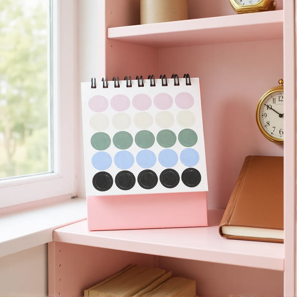 

Paper Calendar Spiral Binding Daily Scheduler Desktop Calendar Simple Table Planner For Event Planning Home Decor Office Desk