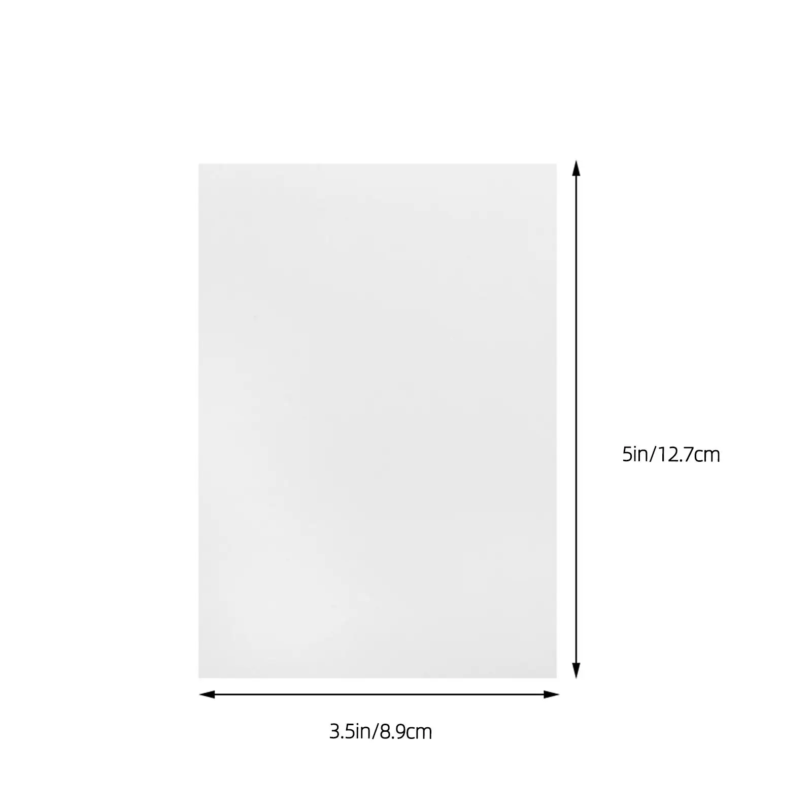 100 Pcs Photo Paper Waterproof High Glossy Quick Drying Compatible Versatile Use Printing Sheets Picture for Printer