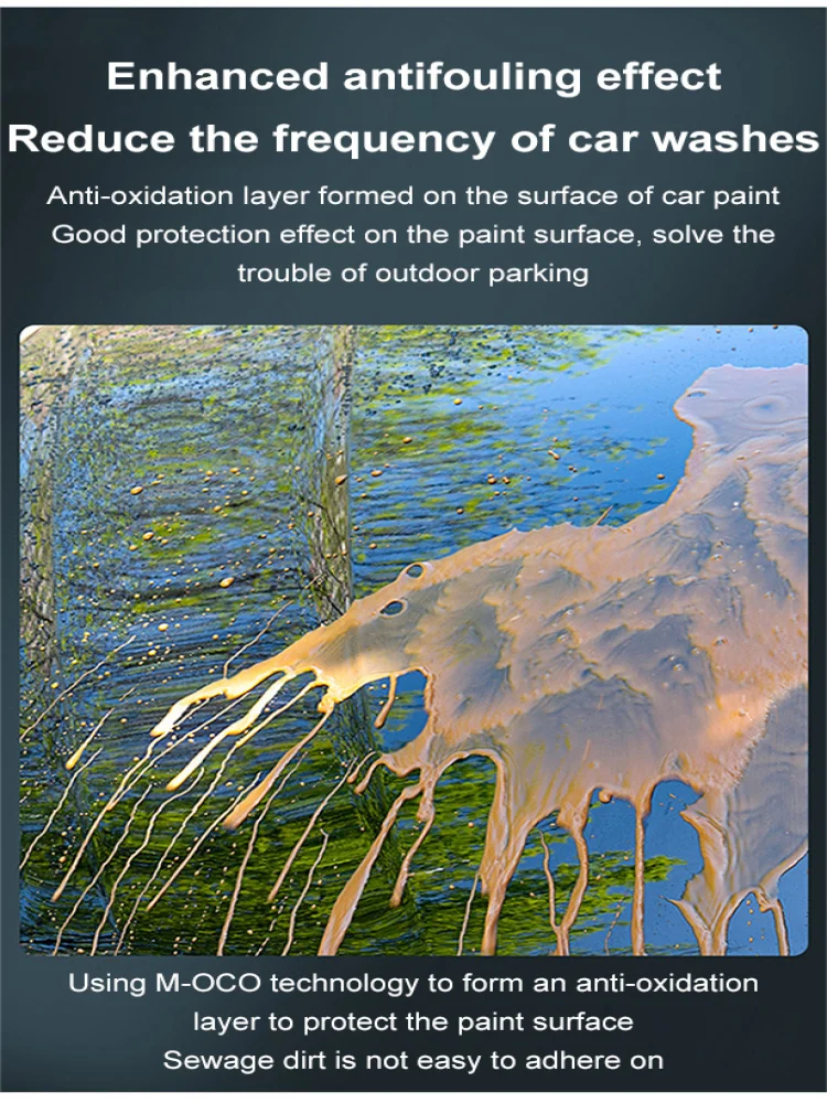 حل طلاء نانو مانع للتسرب من شمع السيارة الفاخر لحماية الطلاء وتعزيز اللمعان وإزالة البقع اللامعة #3
