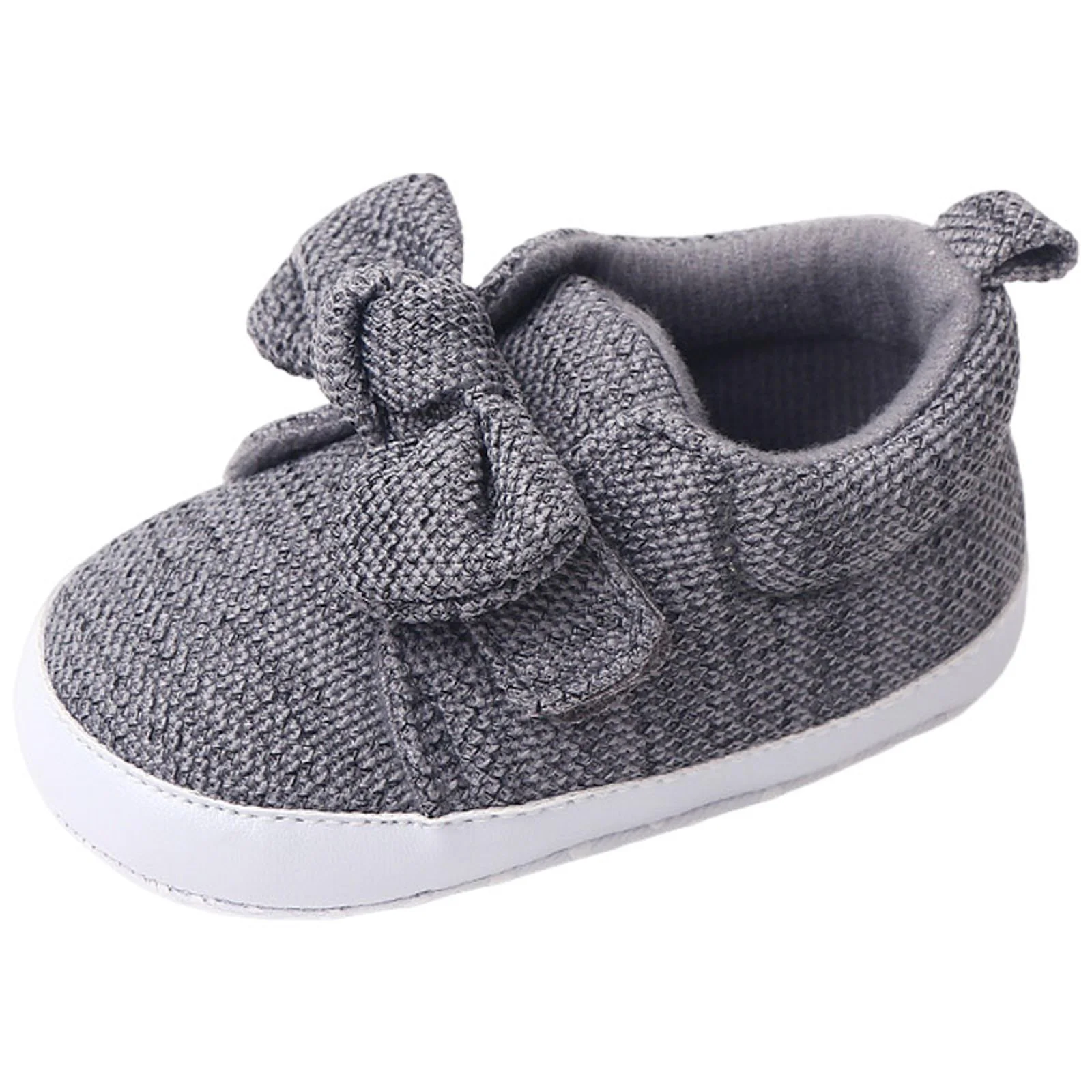 

Infant Walking Shoes Infant Girls Single Shoes Bowknot First Shoes Toddler Soft Bottom Breathable Shoes Baby Shoes Size 5