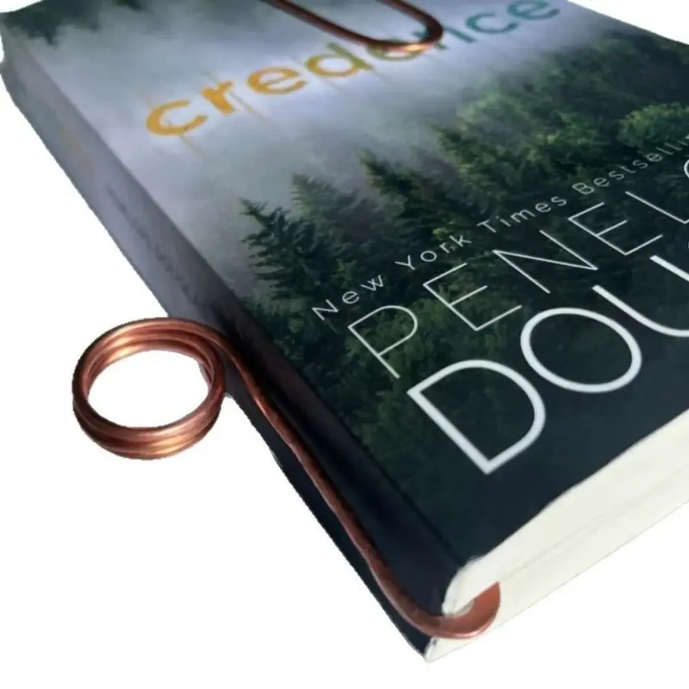 Creative Metal Book Holder Portable Multi-function Thumb Book Page Holder Light Weight Exquisite Finger Ring Book Opener Holder