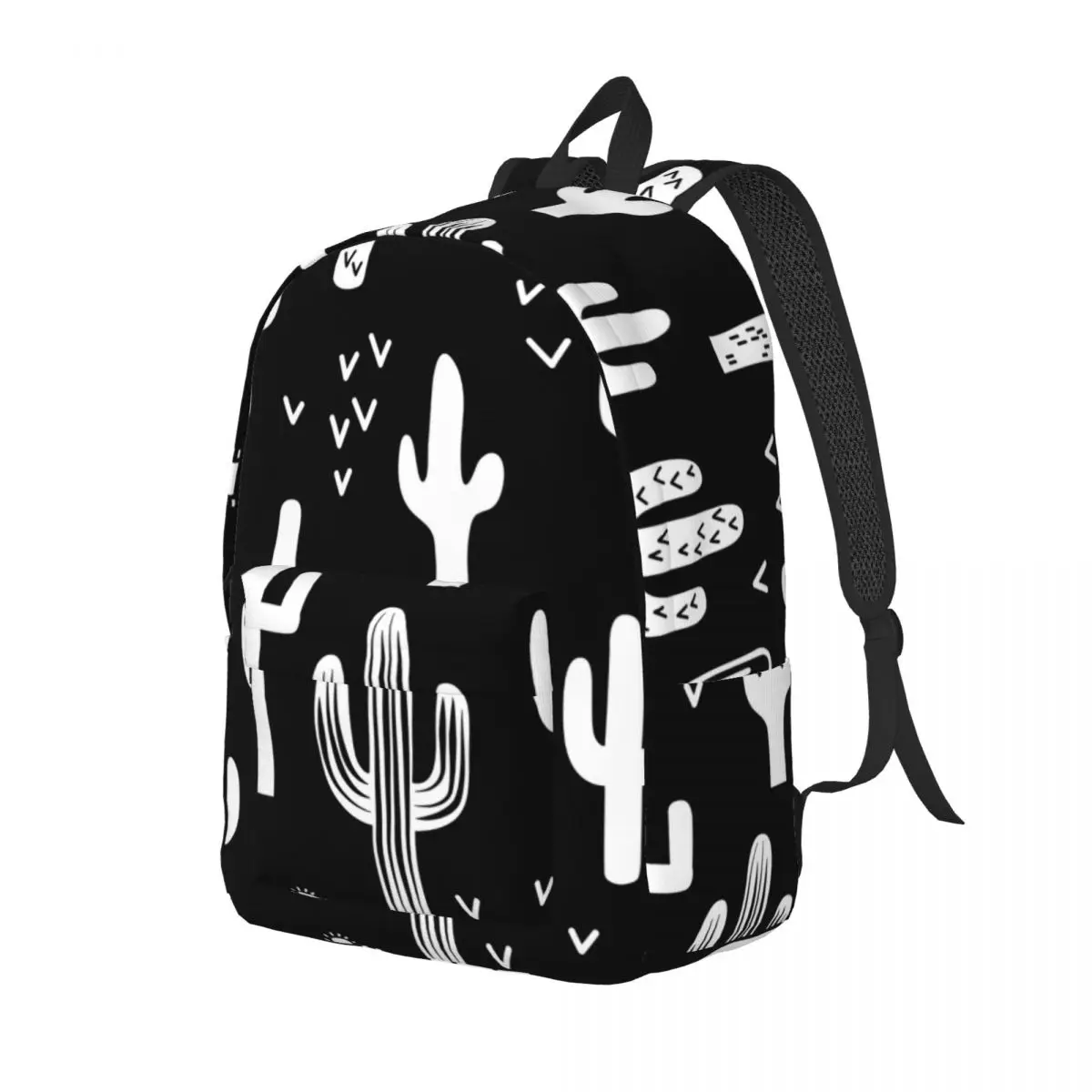 Student Bag Western Cactus Monochromatic Backpack Parent-child Lightweight Backpack Couple Laptop Bag