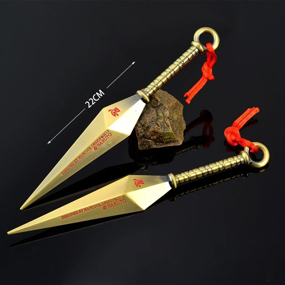 

2PC 22cm/ 8.66in CrossFire Game Peripherals Metal Swords Knife Cosplay Thor Toy Weapon Model Props Collectible Ornaments Gifts