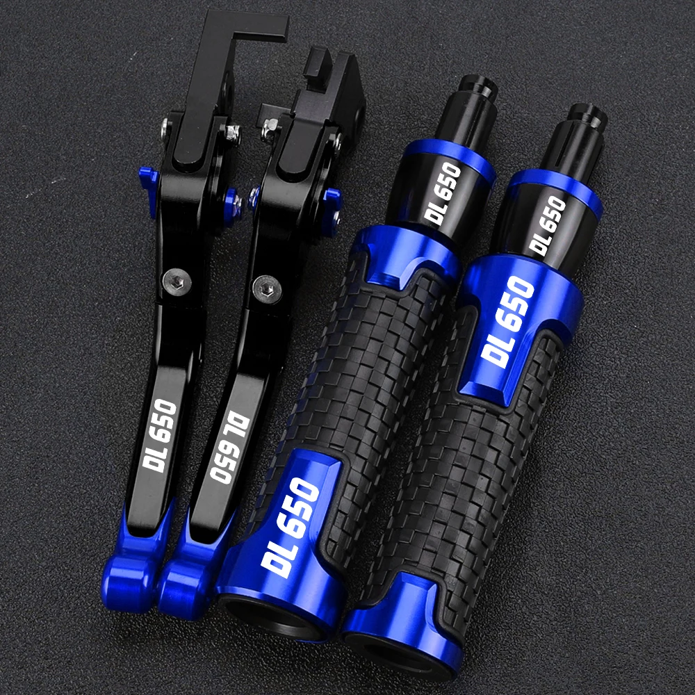 

Motorcycle Accessories Brake Clutch Levers Handle Handlebar Grip Ends For SUZUKI DL650 V-STROM DL 650 2004 2005 2006 2007 - 2010