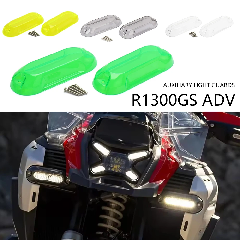 Motorrad-Frontzusatzlicht LED-Blinker-Schutzabdeckung für BMW R1300GS Adventure R 1300 GS GS1300 ADV 2024 2025