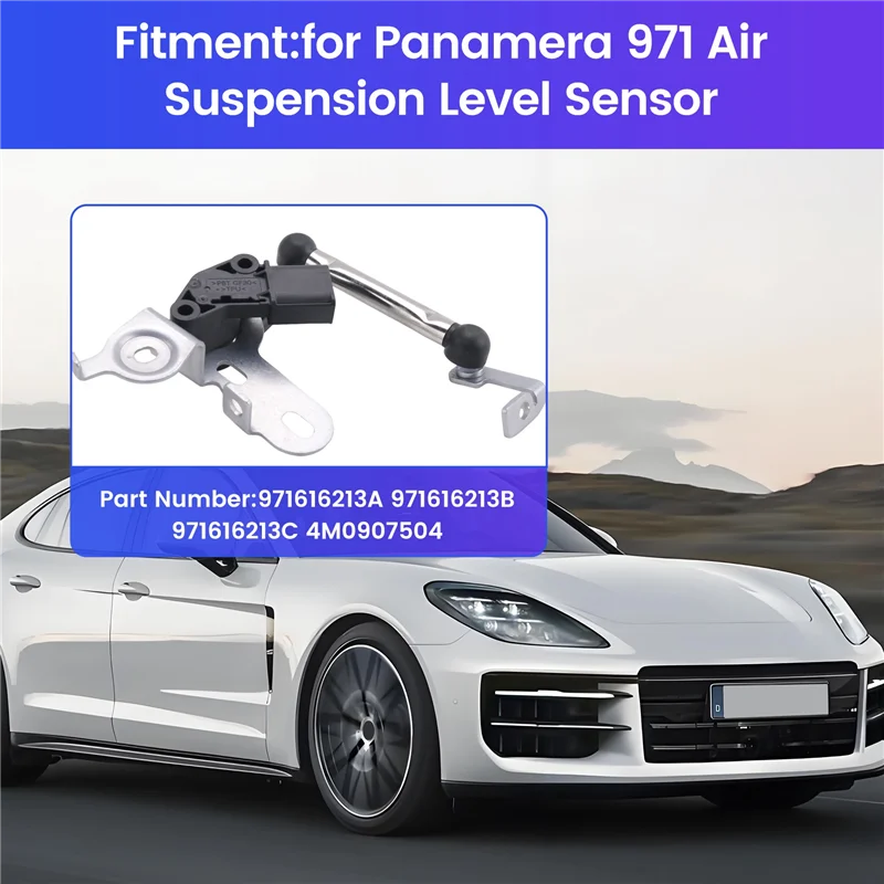 

X39A-971616213A 971616213B Left Front Height Level Sensor For Porsche Panamera 971 Air Suspension Level Sensor 971616213C
