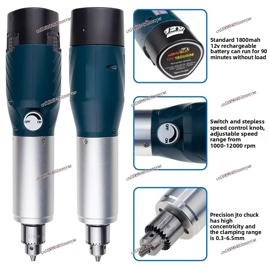 Charging speed regulating electric grinder Small handheld electric grinder Electric rotation