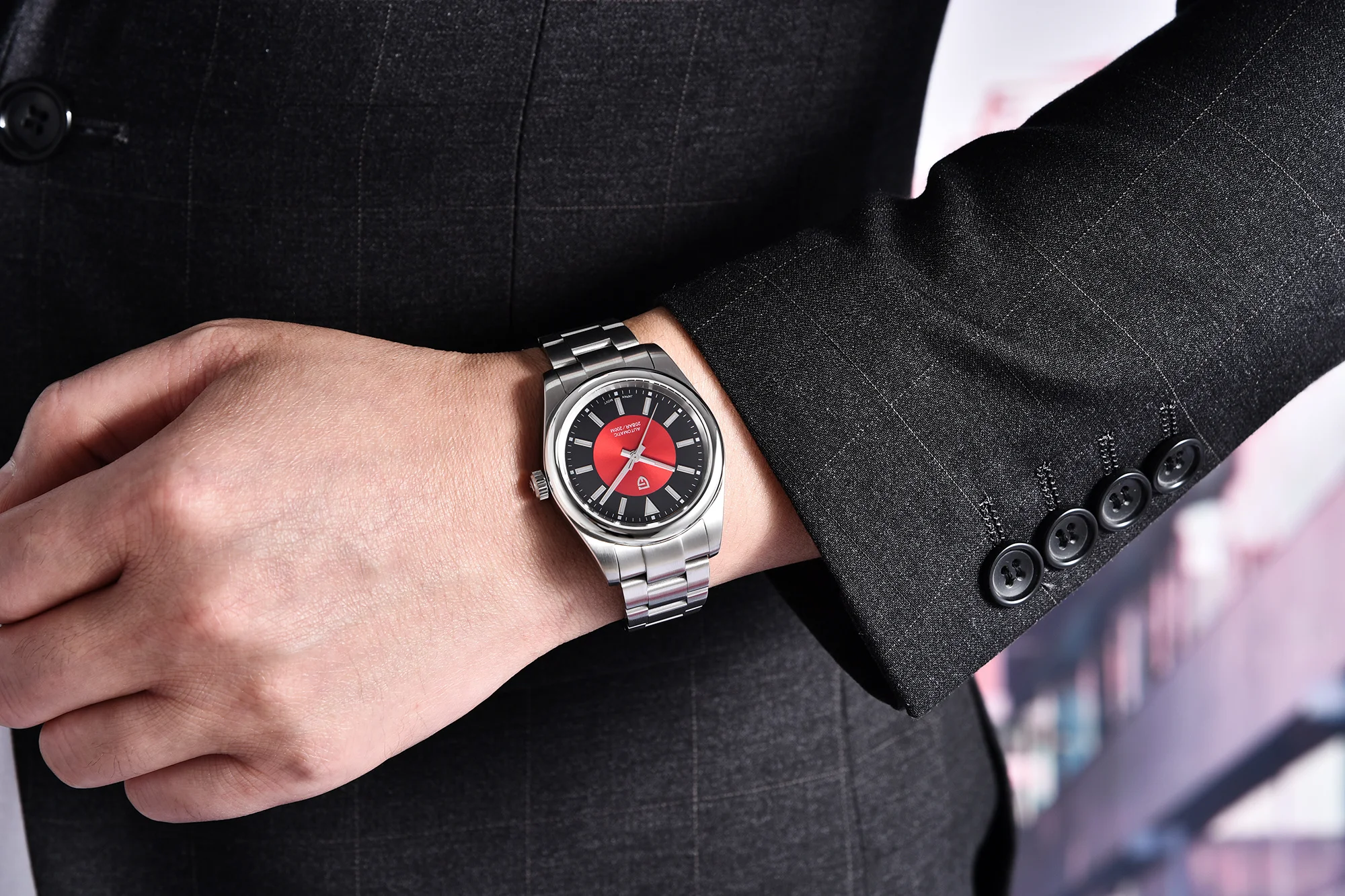 PAGANI DESIGN 2026 New Luxury Automatic Mechanical Men Watch Stainless Steel V2 Sapphire Crystal CS 20Bar Reloj Hombte