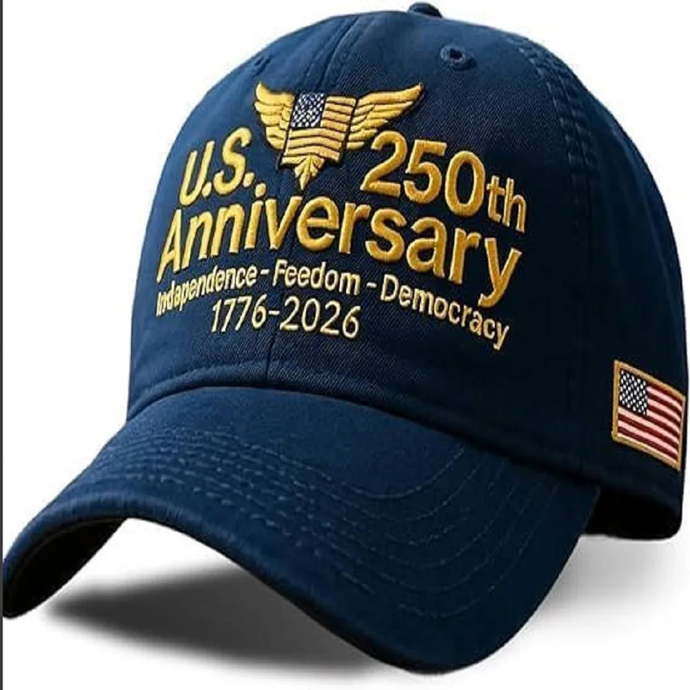 الولايات المتحدة 250th الذكرى قبعات البيسبول الرجعية غسلها قبعة الحرية 250 مشاة البحرية 250th الذكرى قبعة عادية في الهواء الطلق قبعات للحماية من الشمس