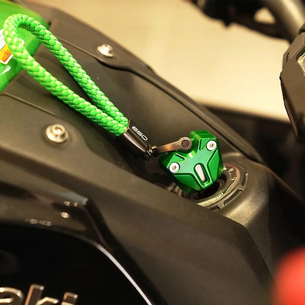 Key Cover Cap FOR KAWASAKI Versys 600 1000 Vulcan650 VulcanS Z900 Z900RS Z650 Z1000 H2 GTR1400 Z500 Z800 ER6N Keys Case Shell