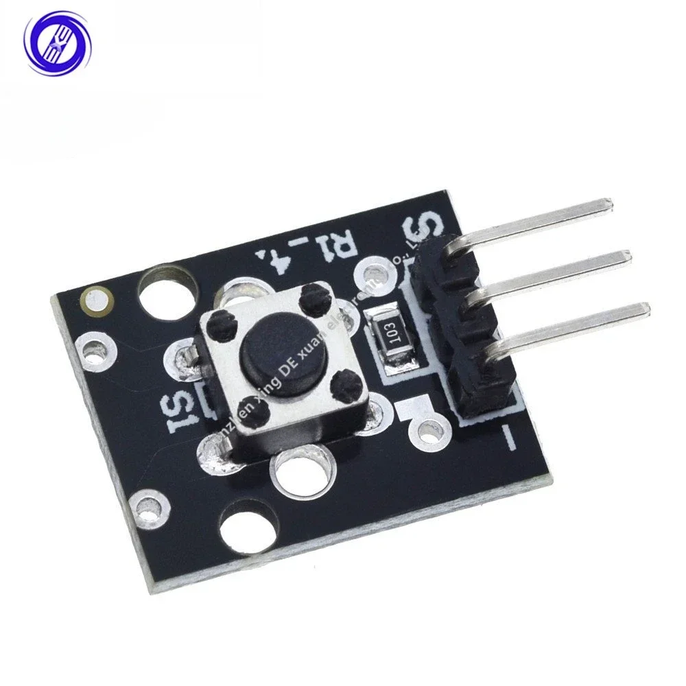 KY-004 3pin Button Key Switch Sensor Module for Arduino Diy Starter Kit 6*6*5mm 6x6x5mm KY004