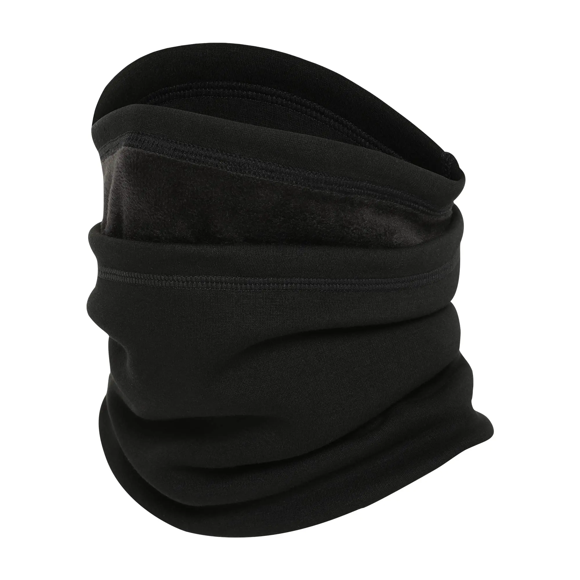AliExpress NONE 1pc Neck Gaiter Warmer Cycling Ski Scarf Windproof Mask - Thick Fleece Neck Warmer Cold Weather Face Mask
