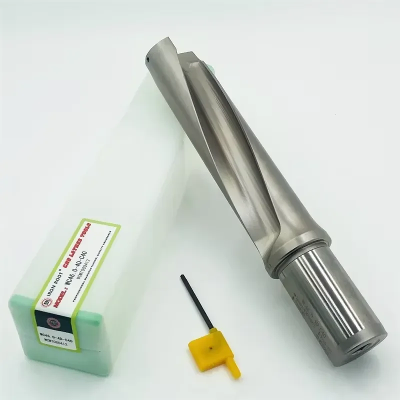 

IRON ROOT WC U , 46mm-70mm, Violent , Indexable Drill, CNC Fast Drill, Drilling Tool Suitable for Lathe
