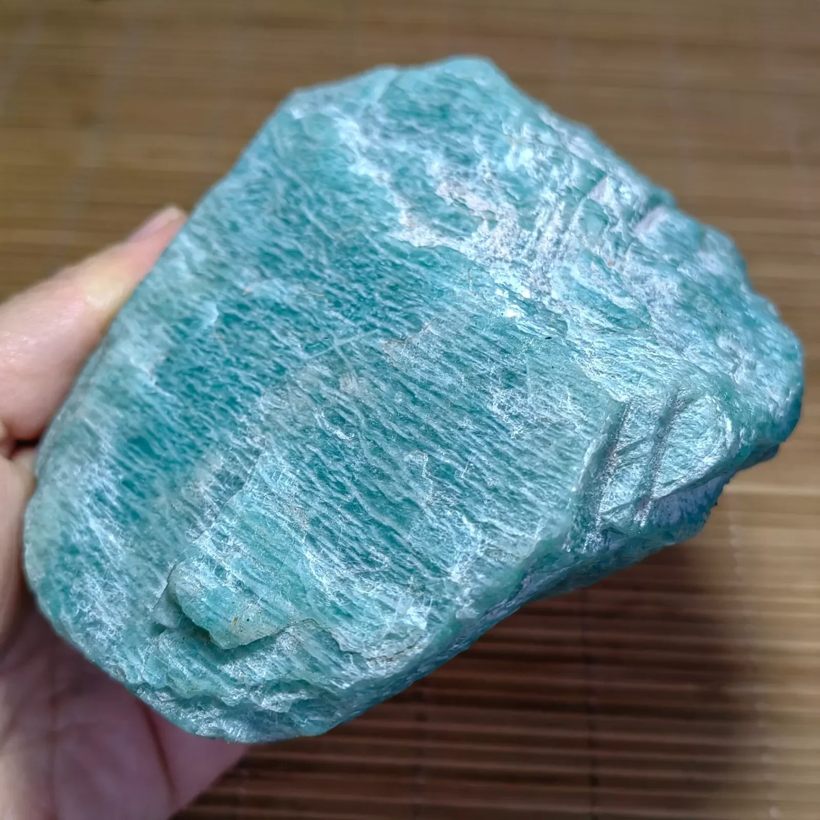 Beautiful Natural Crystal Amazonite Stone Specimens Healing