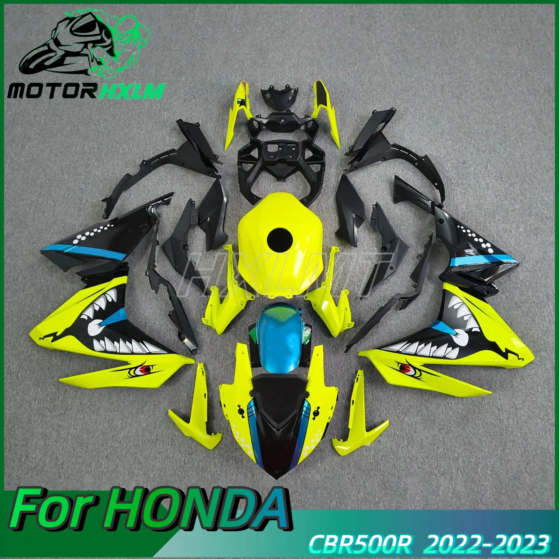 Custom Painted For HONDA CBR500R CBR 500R 2022 2023 Motorcycle Fairing Kit Injection ABS Plastic Bodywork Set