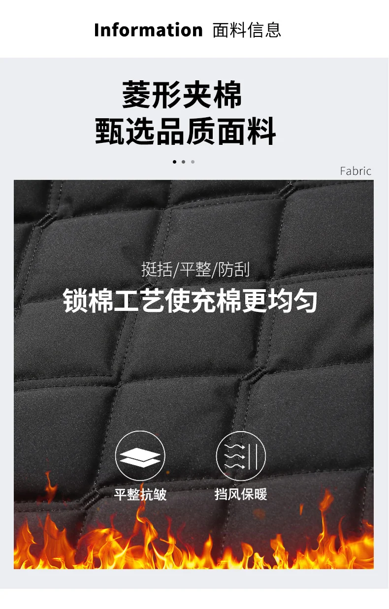 Plus Size M-8XL Turn-down Collar Men Parkas Comfortable Thicken Warm Outerwear Fashion All-match Cotton Jackets Winter Quality