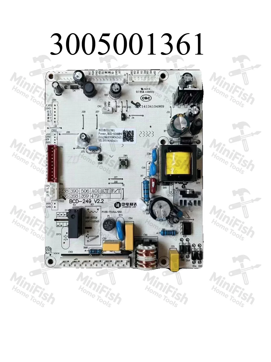 Suitable for Aucma Refrigerator Computer Board BCD-536WPH/536WPG Power Control Board 3005001361
