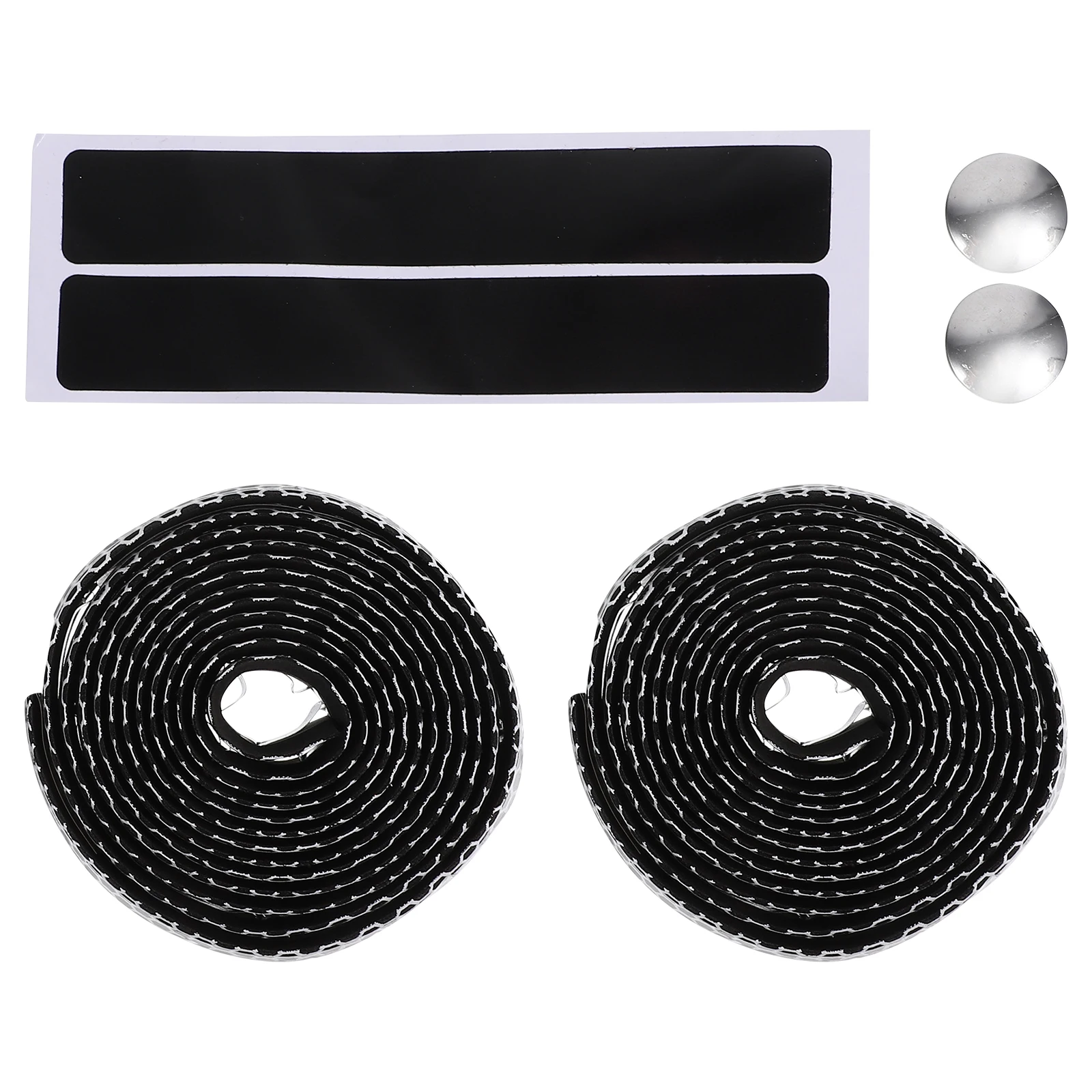 

1Set Mountain Bike Handlebar Strap Sponge Material Shockproof Tearproof Bar Tape Cycling Handle Wrap Non-Slip Soft Comfortable