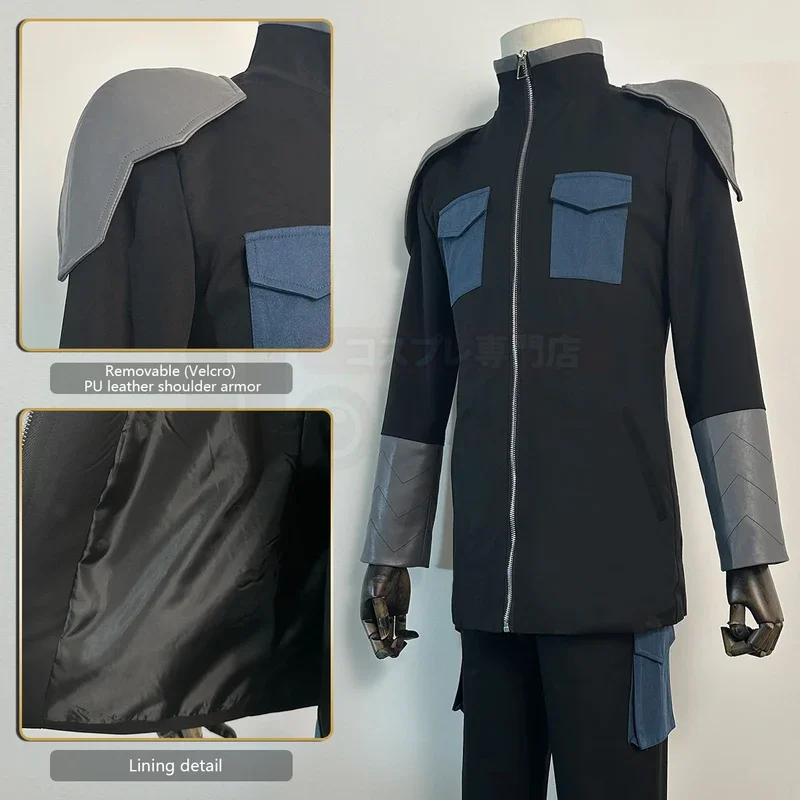 هولون كايجو رقم. 8 أنيمي كافكا هيبينو سوشيرو هوشينا تأثيري حلي شعر مستعار الوحش كاسحة شركة موحدة معطف تي شيرت السراويل كوس