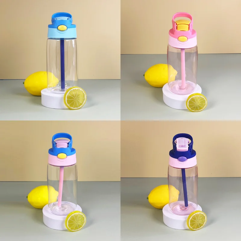 

Straw Cup Outdoor Sports Water Bottle 480ml PC Plastic Creative Gift BPA Free Drinking Water Portable Sports Bottles