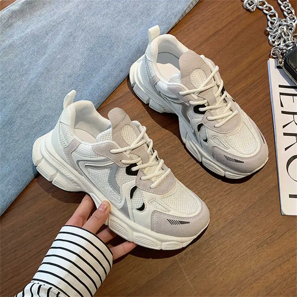 

Increases Height Mesh Pretty Women's Sports Shoes Basketball Grandmother Sneakers 35 Second Hand Special Runing Resort