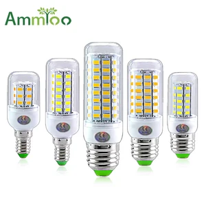 E27 Lampu LED E14 LED SMD 5730 220V Bola Lampu Jagung 24 36 56 72 LED Lamparas LED Chandelie untuk Dekorasi Rumah Lampu Led Ampul 12 baterai 56v penjualan terbaik - №
