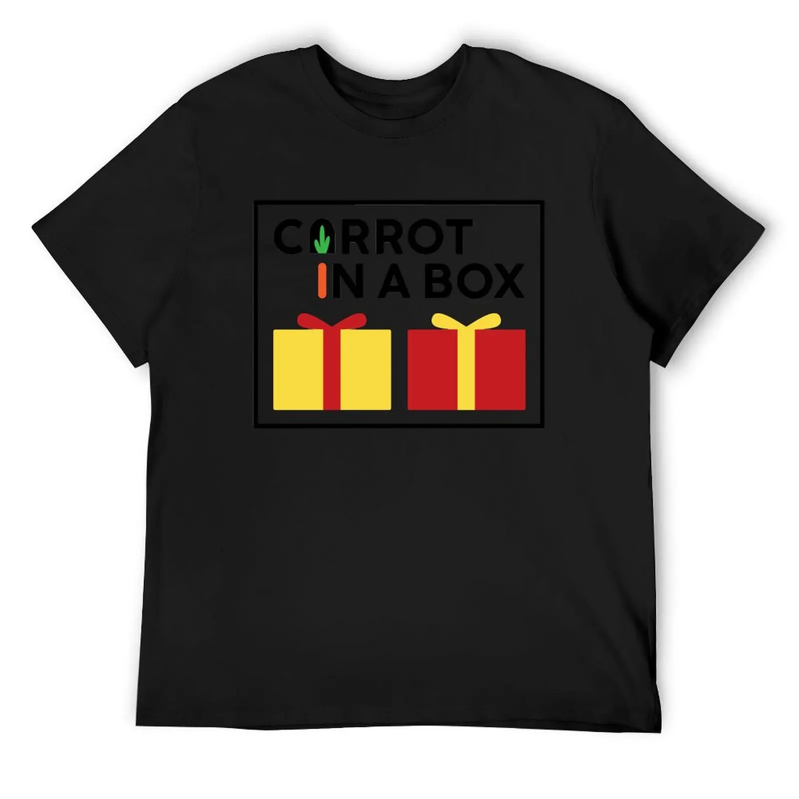 Carrot in a Box - Dark T-Shirt tops sports fans men t shirts