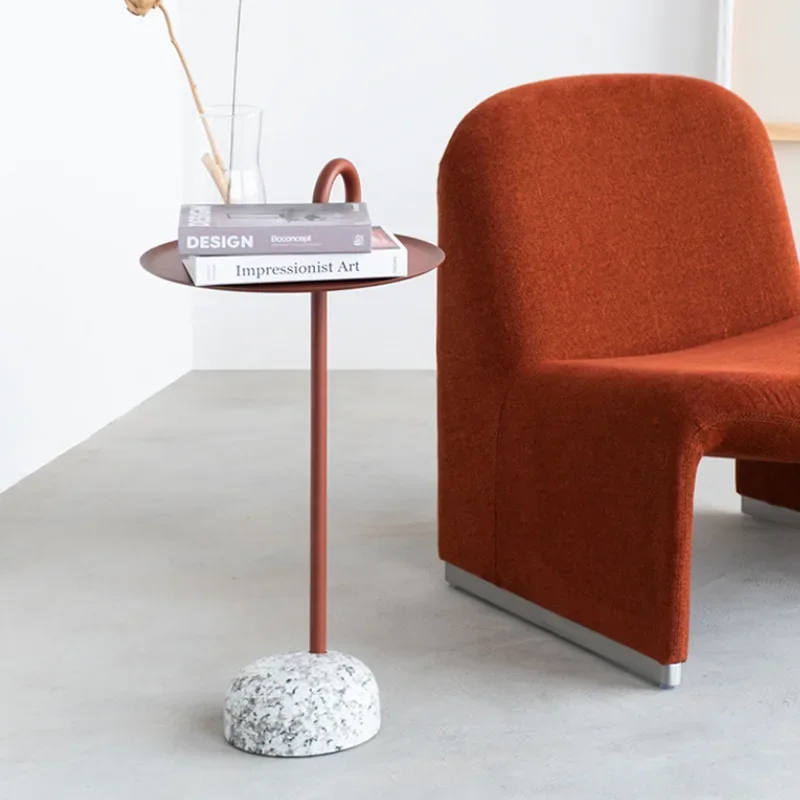 Nordic End Tables Coffee Table Marble Base Living Room Luxury Tea Table Portable Creative Sidetables Furniture Decoration Design image 3