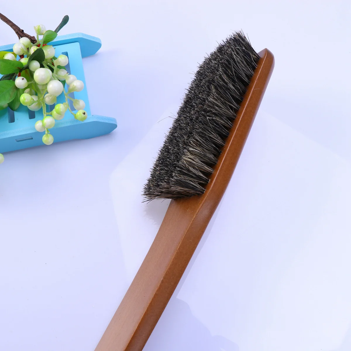 

1Pcs Long Handle Bath Brush Soft Natural Bristles Wood Handle Shower Scrub Back Exfoliate Cleanser Body Care Brush for Men Women
