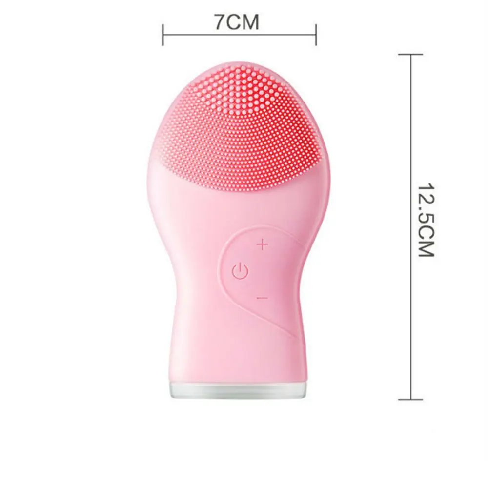 Remove Blackhead Electric Face Clean Devices Pore Cleaning Multifunction Silicone Facial Cleansing Brush Waterproof Durable