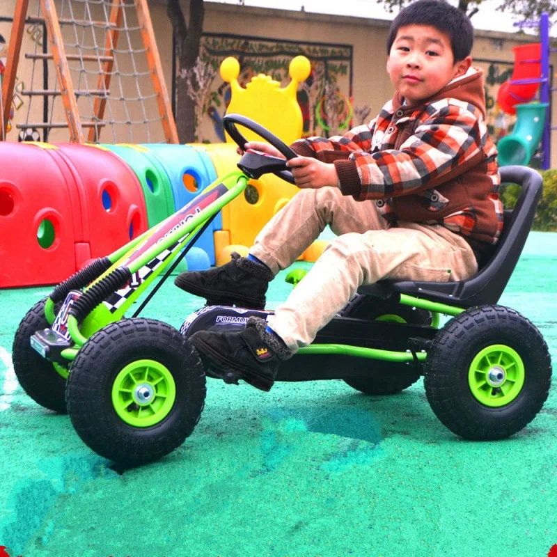 Outdoor Toys Can Ride Sports Fitness Toys Children's Car High Quality Four Wheel Racing Pedal Kart